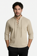 Casual Blouse Long Sleeve T-Shirt - Cross & Crown
