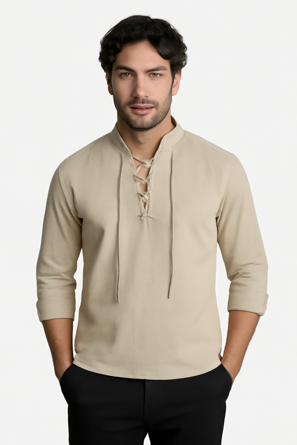 Casual Blouse Long Sleeve T-Shirt - Cross & Crown