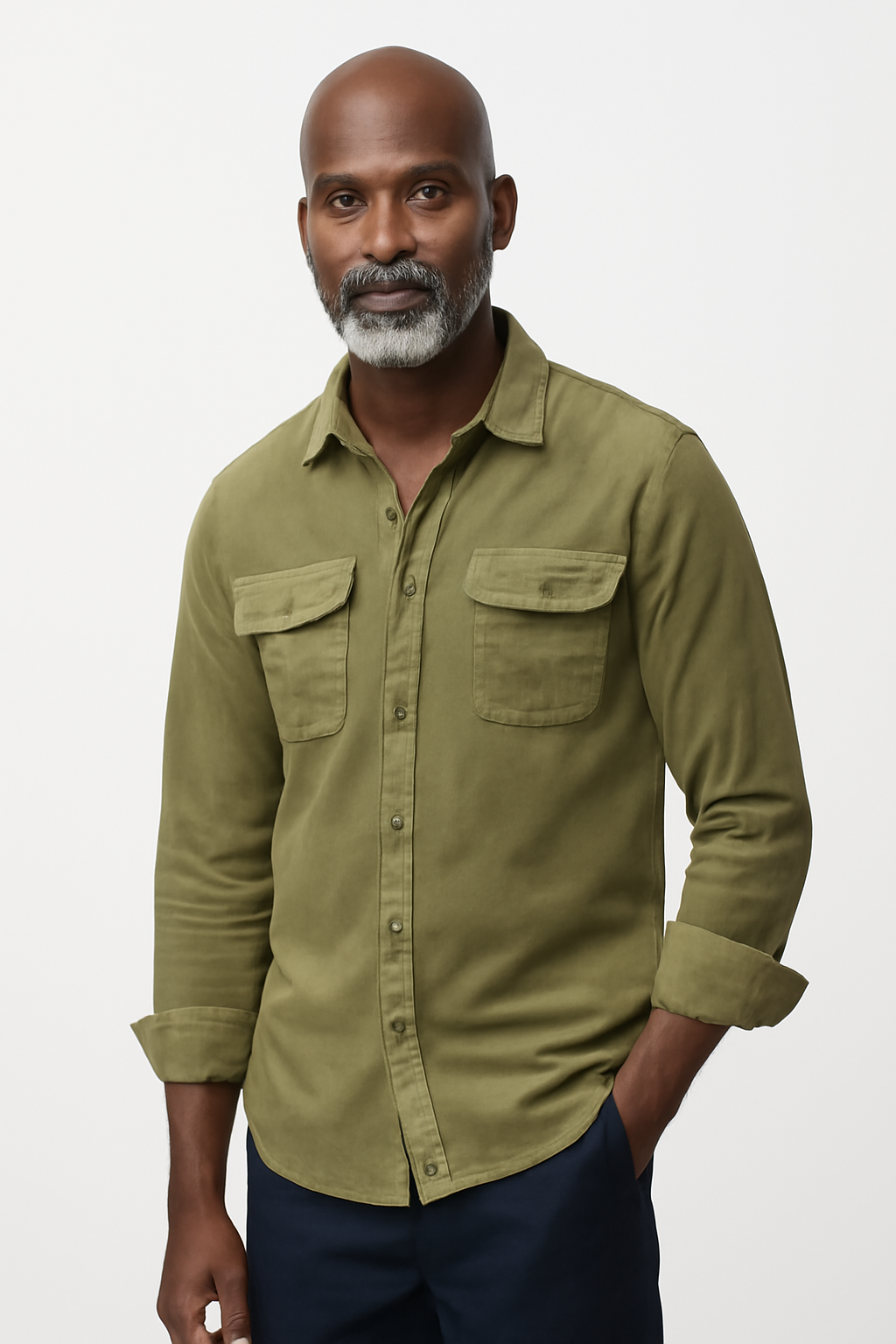 Business Corduroy Shirt