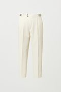 Elastic Trousers with Sidetab