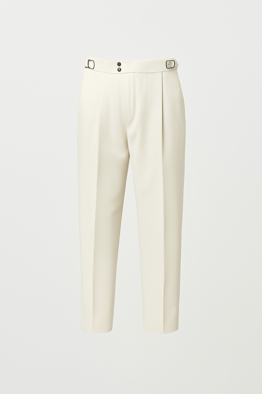 Elastic Trousers with Sidetab