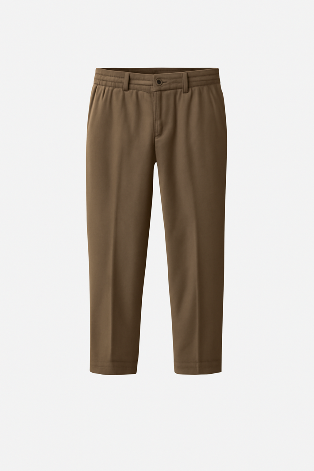 Stretchy Straight Trousers