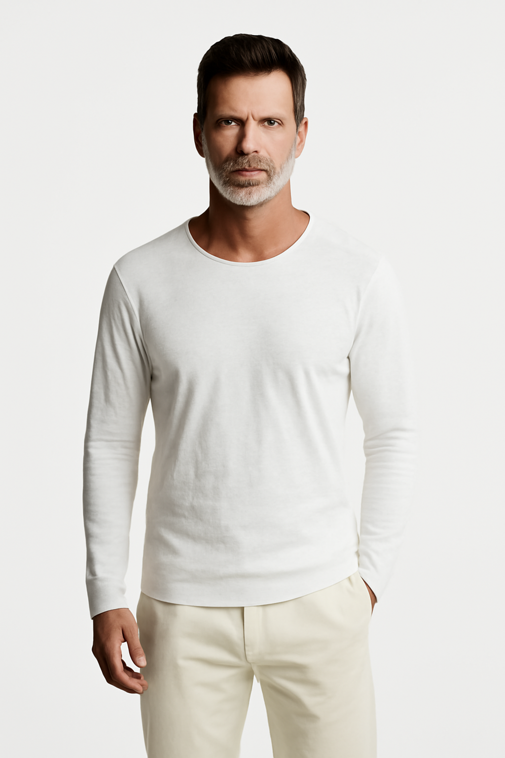 Essential Vintage Cotton Long Sleeve Tee