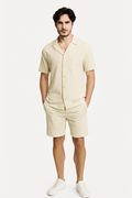 Corduroy Set with Shorts and Shirt