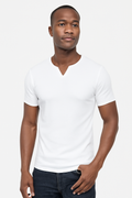 Precision Ribbed Muscle T-Shirt - Cross & Crown