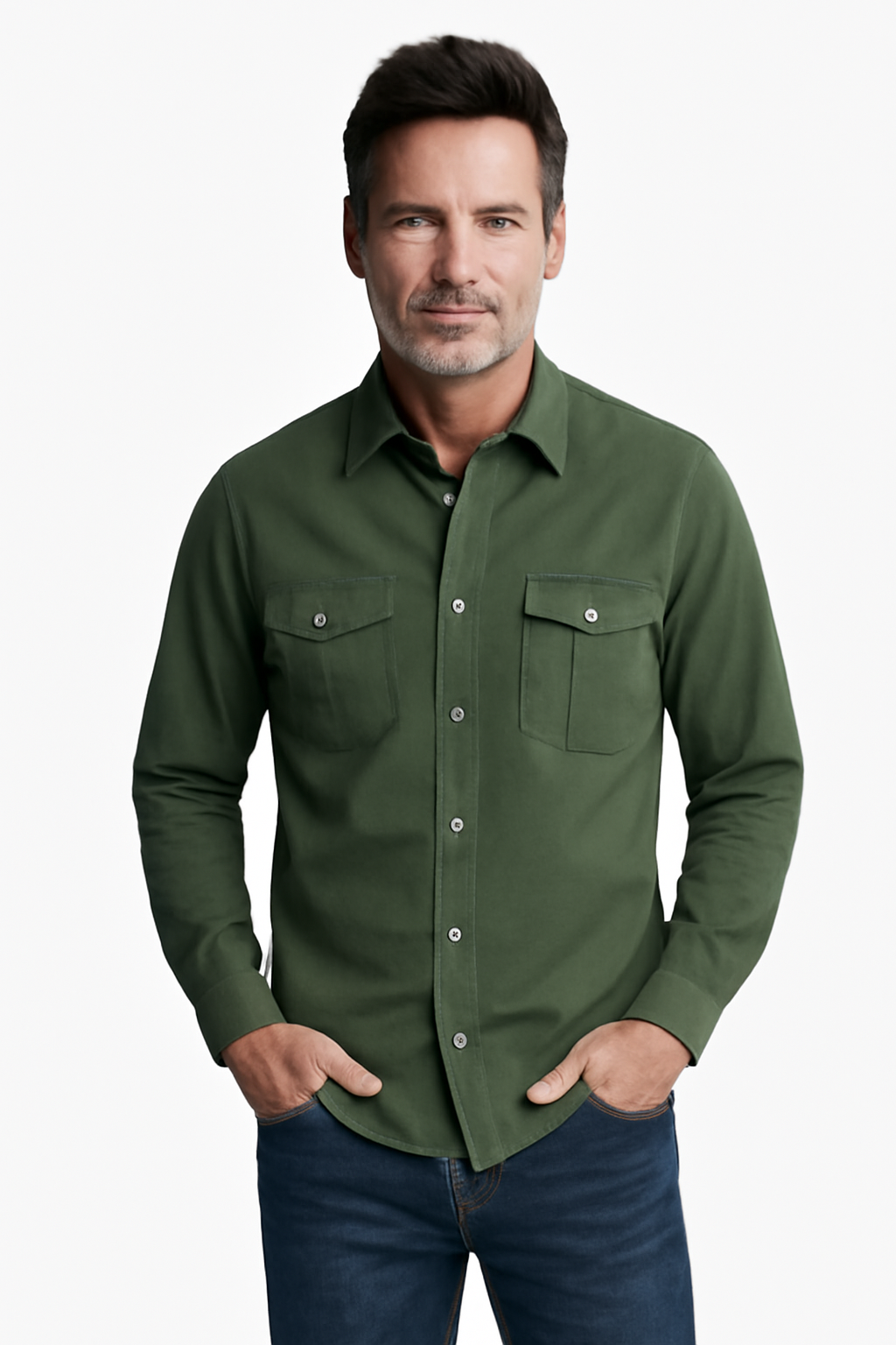 Chemise à Manches Longues Vintage